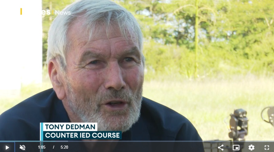Tony Deadman experienced ISSEE instructor talks on Forces TV about ISSEE's work in Kenya