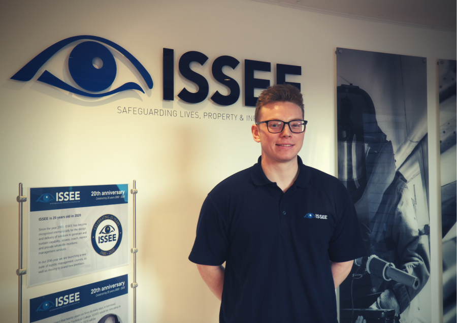 Tom does work experience at ISSEE